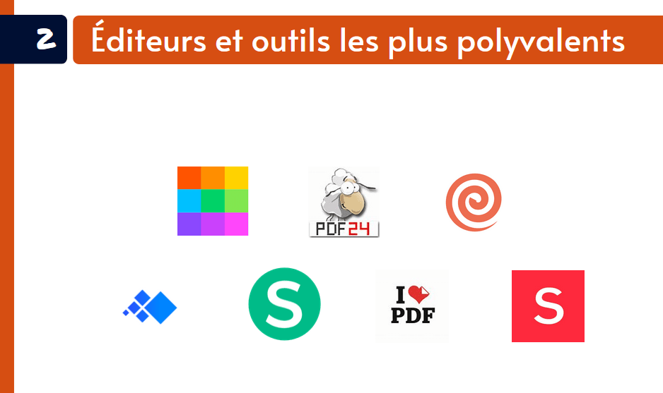 Logiciels pour modifier un PDF